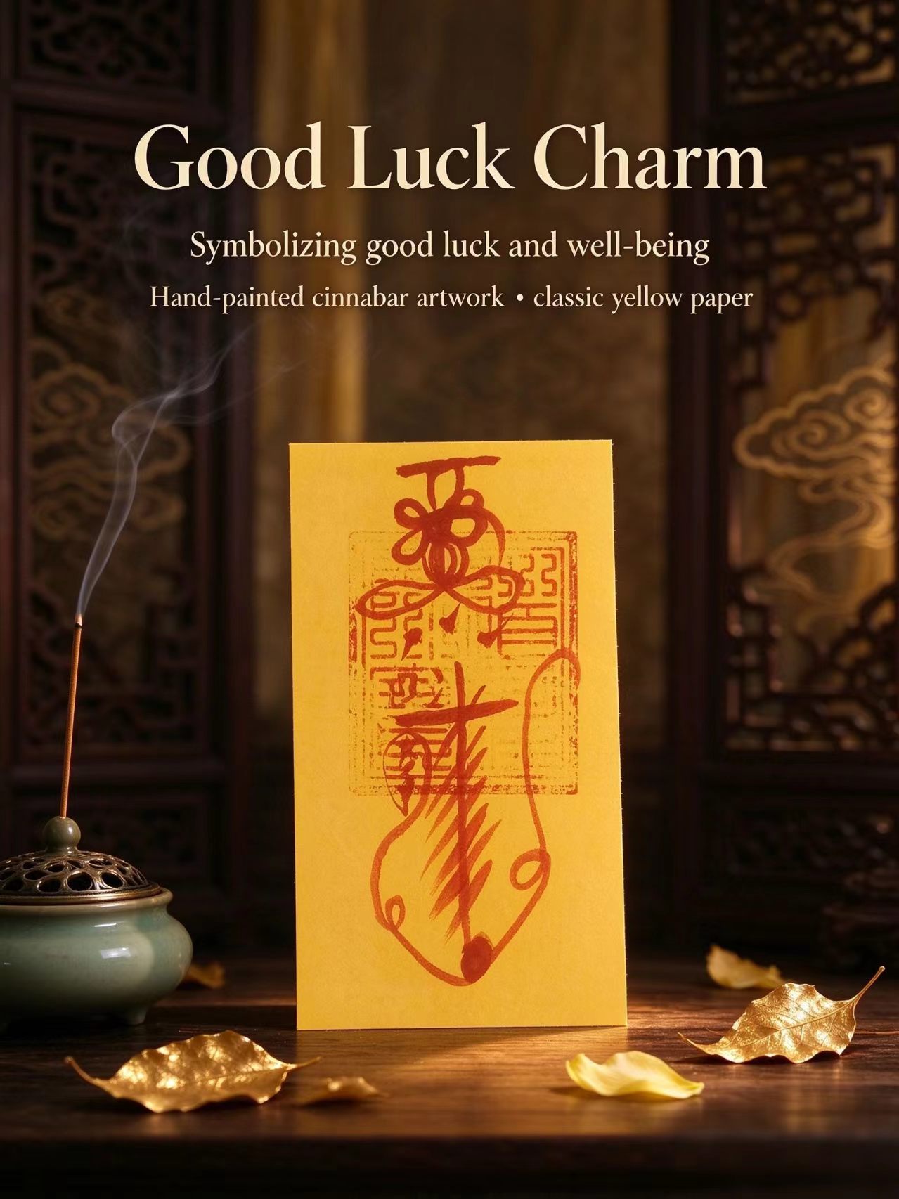 Good Luck Blessing Charm(ma yuan shuai)